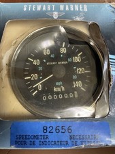Stewart Warner 3-38 Electrical Speedometer 0-140 Kph 12v