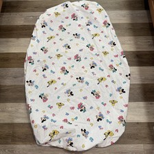 Vtg Dundee Fitted Crib Sheet Disney Babies Baby Mickey Mouse Minnie Pluto EUC