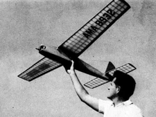 Disaster Powered Glider 64" Wingspan RC Model Airplane Printed Plans & Templates