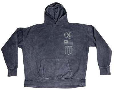 Xtreme Couture By Affliction Unisex Oversized Boxy Pullover Hoodie