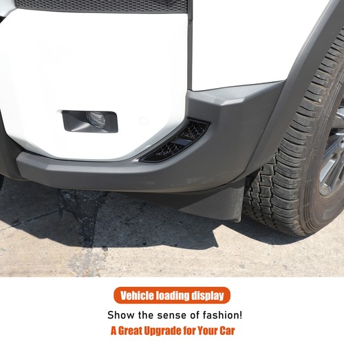 For Toyota Land Cruiser 2024-2025 LC250 Black Front bumper Side Air Outlet Trim - Picture 10 of 22