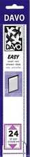 DAVO EASY Self-Adhesive Mounts BLACK 215 x 24 Package of 25