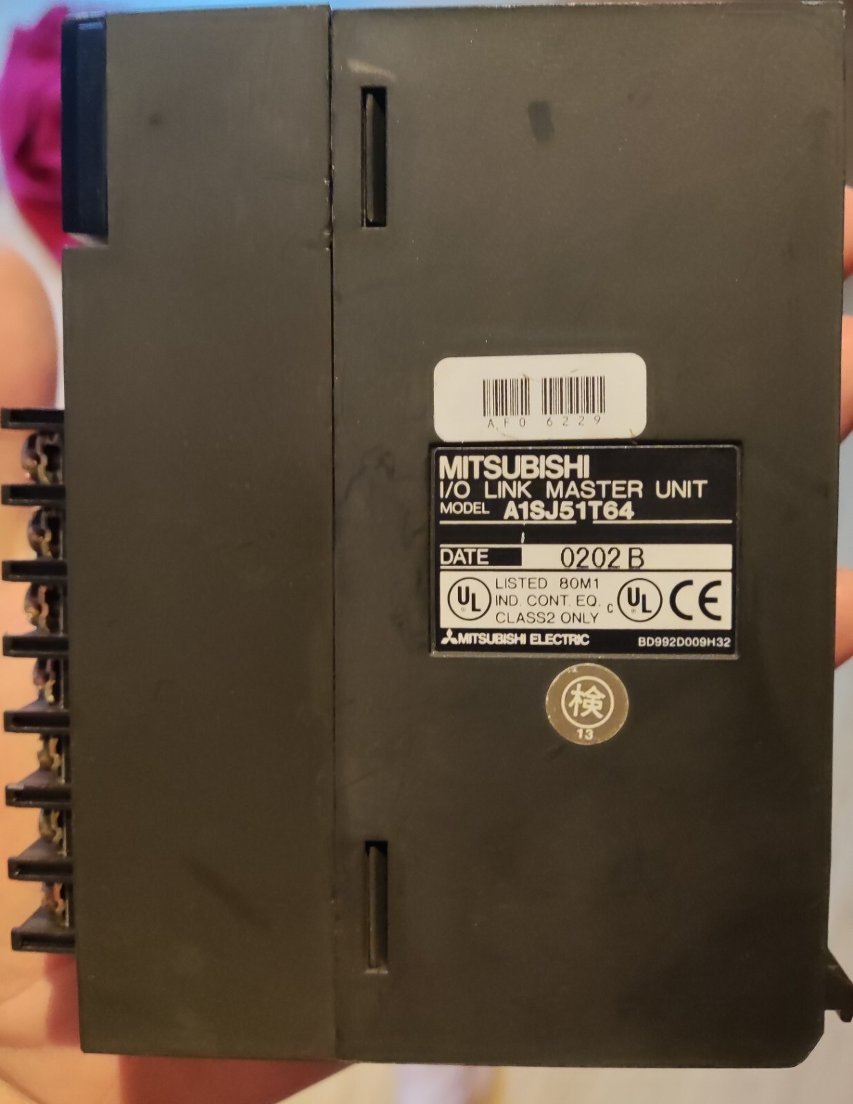 A1SJ51T64 Mitsubishi I/O Link Master Unit eBay