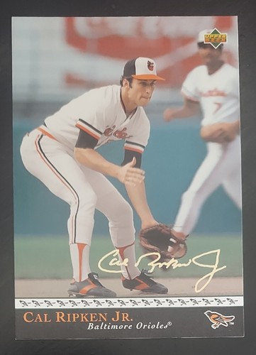 1996 Upper Deck CAL RIPKEN JR. COLLECTION JUMBO Set Orioles HOF 3.5" x 5", +2 - Picture 5 of 10