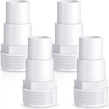 Universal 1.25/ 1.5 Inch Combo Hose Adapter Pool Filter Pump Hose Adapter for Ab