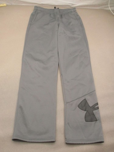 Under Armour HEAT GEAR Size XL Kids Unisex Pocket Fleece Lined Track Pants 091