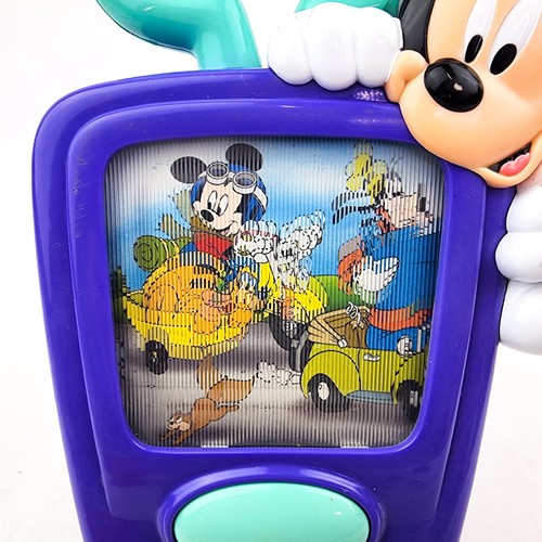 Vintage Disney Minnie Mouse Musical Lenticular Scroll TV 2000 NOT WORKING - Picture 11 of 12