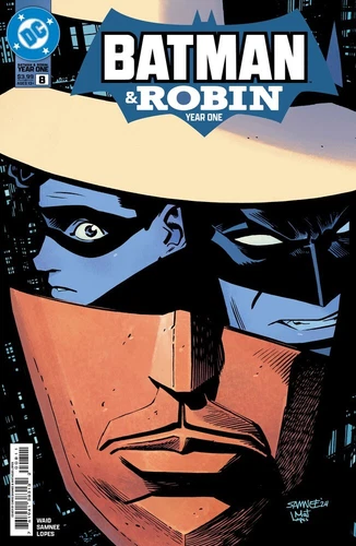BATMAN & ROBIN YEAR ONE #8 - Chris Samnee Cover A - NM - DC - Presale 06/18