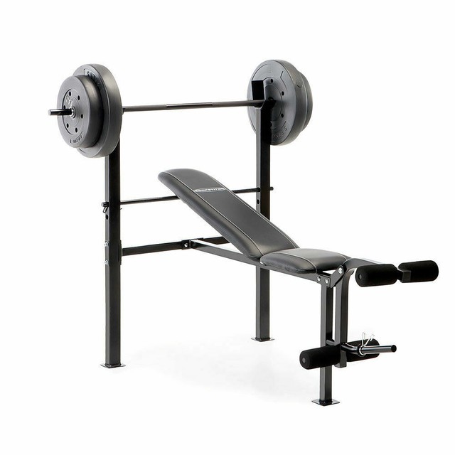 Marcy Pro Cb 20111 Standard Adjustable Weight Bench With 80 Pound
