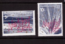 Dominican Republic 1984 Christmas set MNH mint stamps