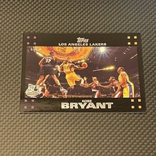 Kobe Bryant 2007-08 Topps 50th Anniversary #24 Los Angeles Lakers 