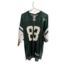 NWOT Vintage Santana Moss NY Jets NFL OnField Reebok XL Football Jersey