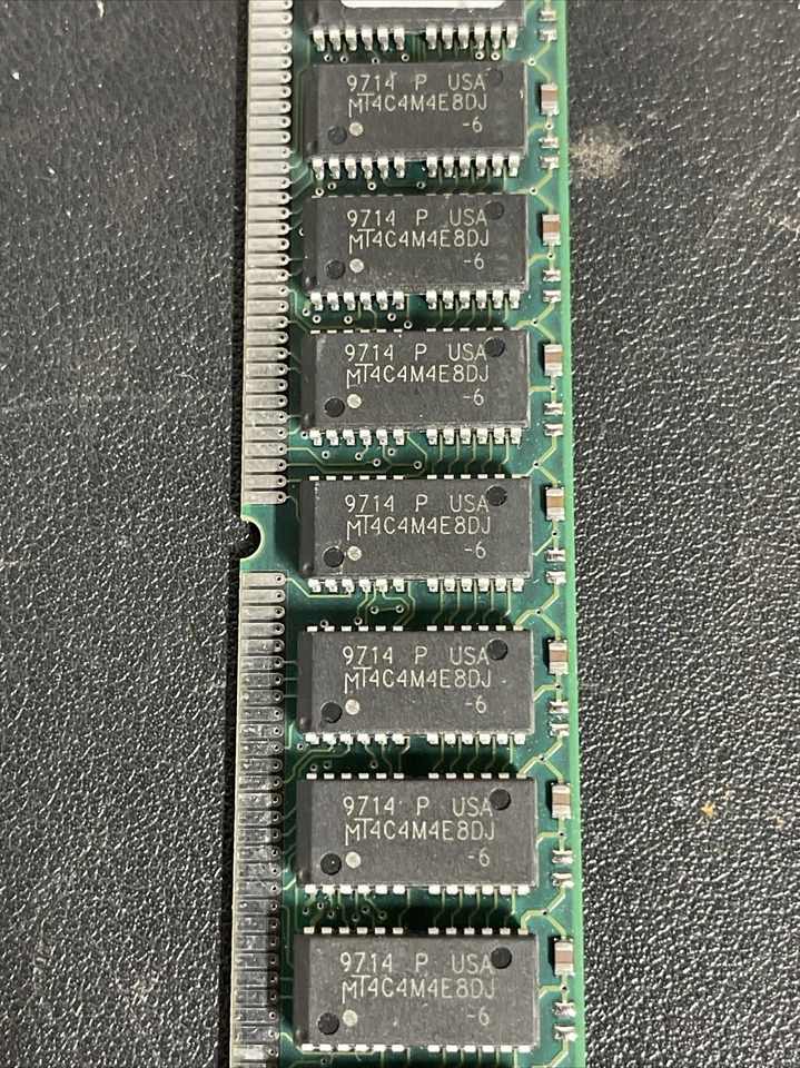 16MB EDO 60NS 2K 5V 4X4 ECC PARITY 72PIN SIMM INTEL WORKSTATION MEMORY RAM USA! - Image 4 of 4