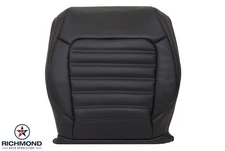 2011-2018 VW Jetta GLI Autobahn -Driver Side Bottom Leather Seat Cover Black
