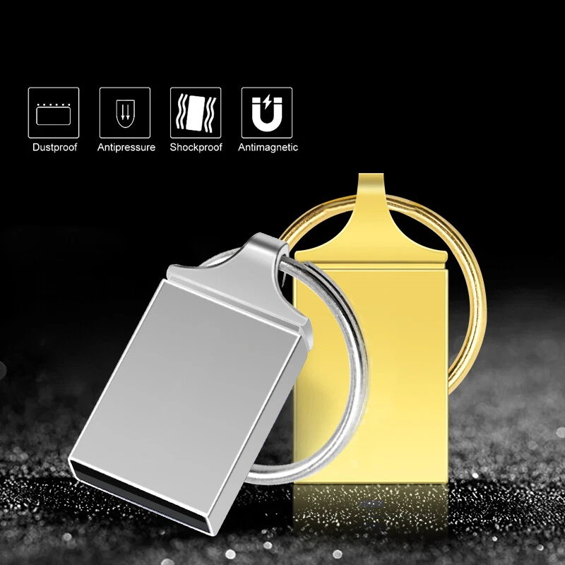 4G 32G Super Mini USB Flash Drive Metal Memory Stick Portable Storage Pen Disk - Image 2 of 4