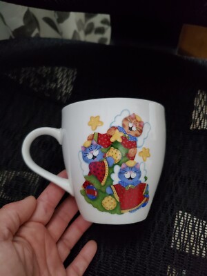 Royal Norfolk Coffee / Tea Mug ''Christmas Cats'' 