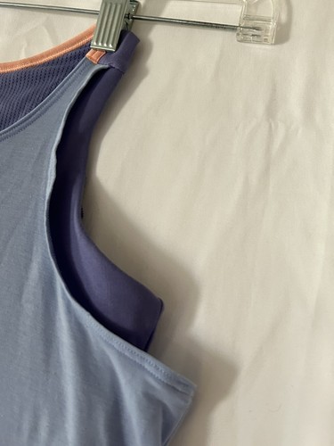 ATHLETA GIRL Perfect Match Support Tank Girls SIZE L 12 Purple Pink Athleisure - Picture 6 of 18