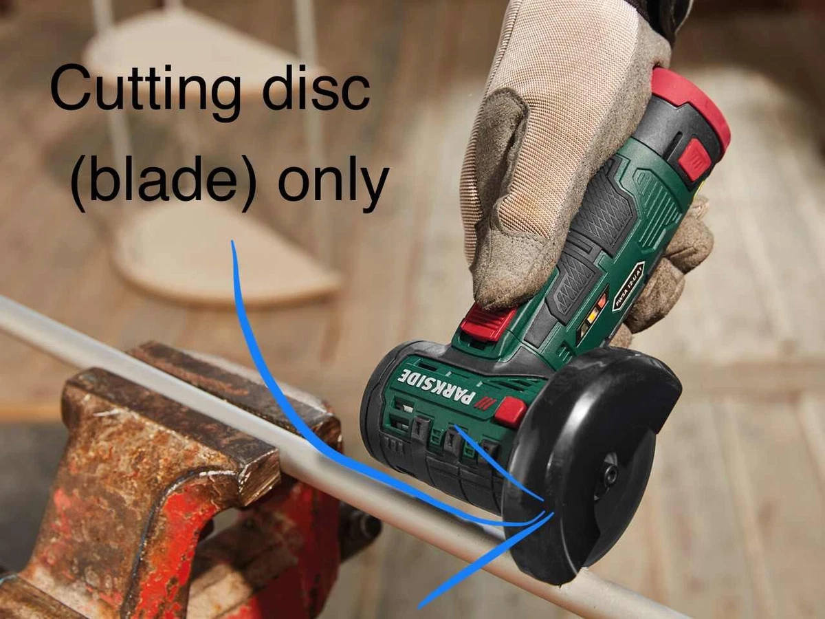 Replacement Blade - Lidl Parkside 12v Cordless Disc Battery Grinder Cutter  Disk