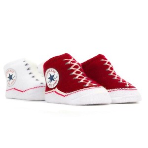 Converse ALL STAR 0-6 mesi neonato scarpine Mocassini Calzini doppio pacco  Set Regalo Nuovo | eBay