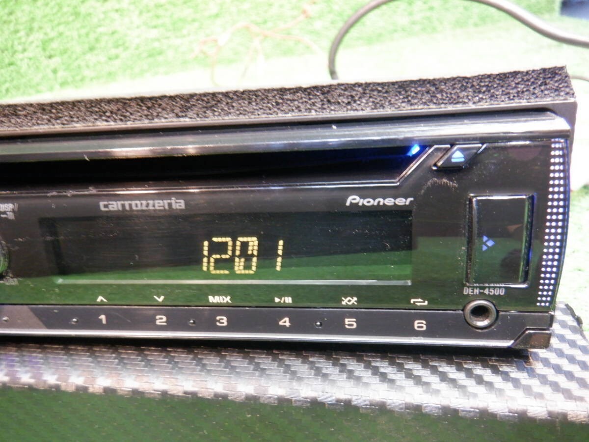 Pioneer DEH-4500 未使用品 Pioneer Carrozzeria DEH-4500 1DIN Car Audio CD Deck Player