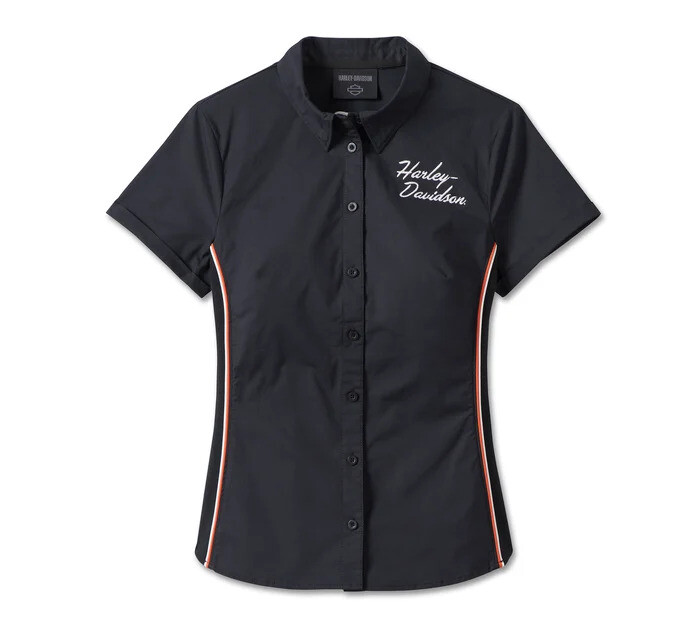 Blusa Harley-Davidson Inherent Button Front Shirt mujer