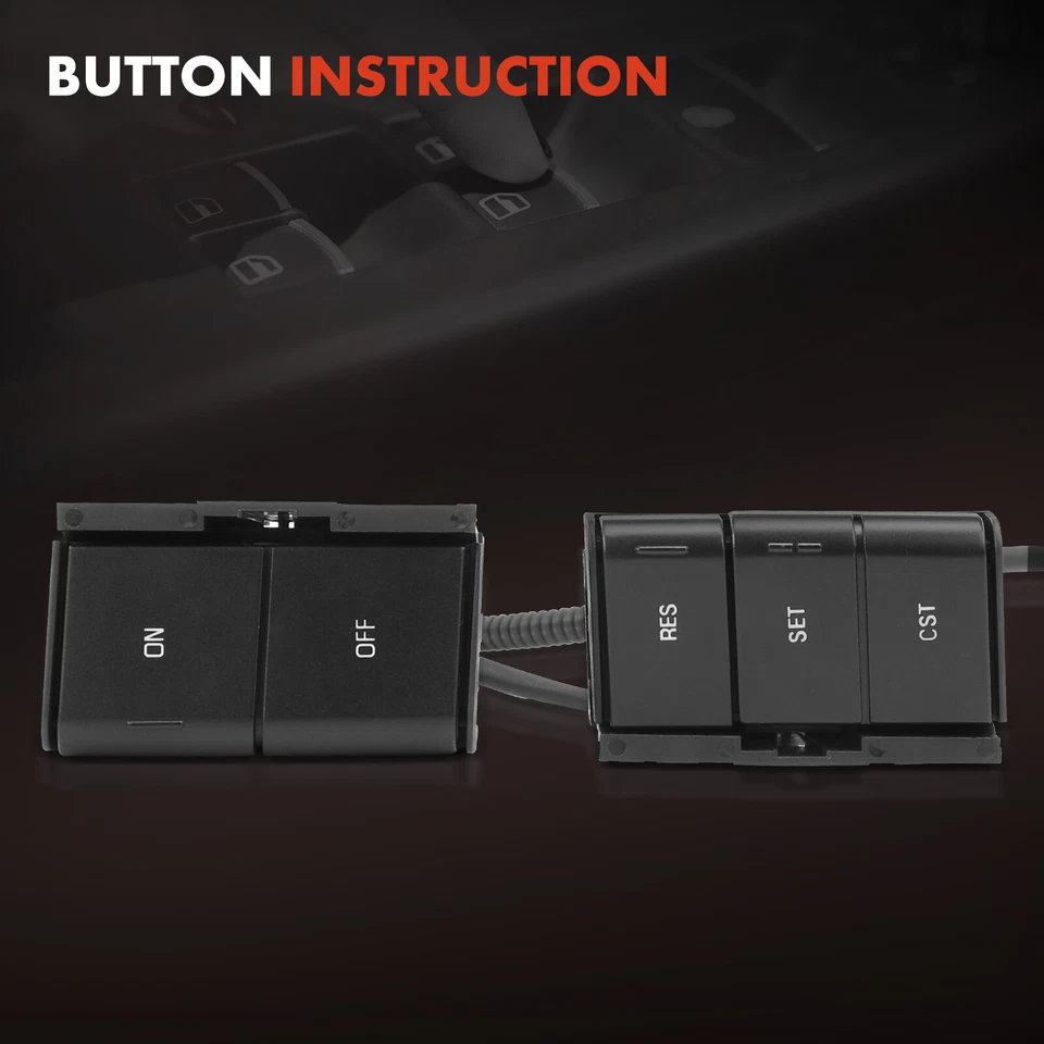 Interruptor de control de crucero del volante para Ford F-150 Mark LT 04-08 4L3Z9C888AAJ Foto 4 de 4