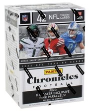 2022 PANINI CHRONICLES FOOTBALL BLASTER 20 BOX LOT BLOWOUT CARDS
