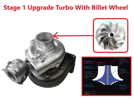 Turbolader 454192-1