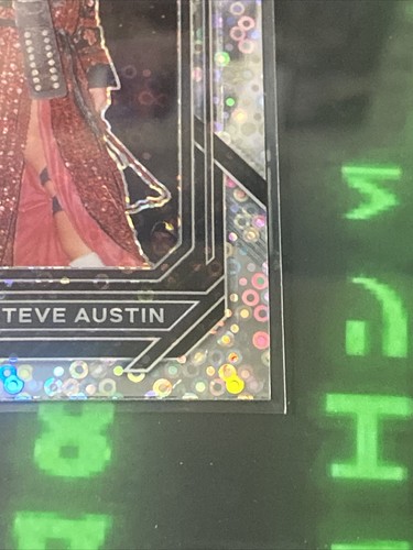 2023 Prizm WWE Undercard “Stunning Steve Austin” Stone Cold Variation Disco SP - Picture 6 of 16