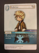 Final Fantasy TCG Scholar 5-030C Opus V 5 Common NM FFTCG