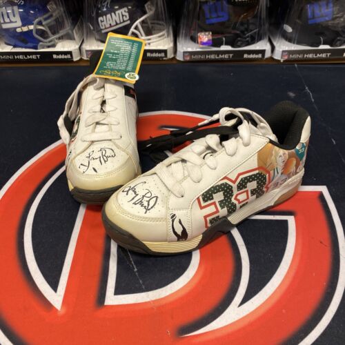 Larry Bird Signed Custom Vintage Sneakers Autographed Steiner CX - Picture 1 of 7