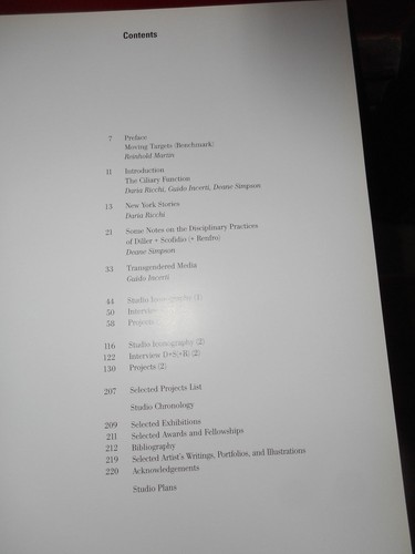 Diller + Scofidio (+ Renfro) The Ciliary Function Works Projects 1979-2007 HC/DJ - Picture 10 of 12