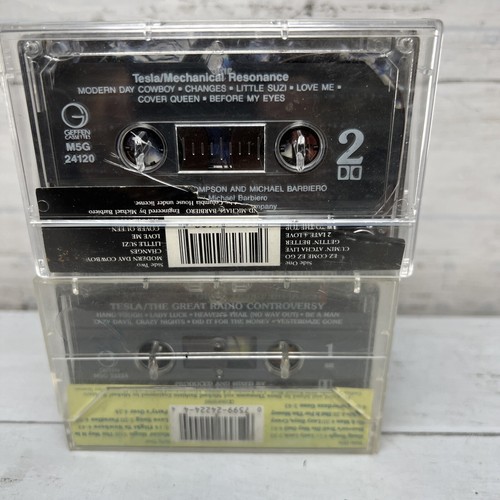 Tesla - Mechanical Resonance Cassette 1986 - The Great Radio Controversy - Picture 2 of 10