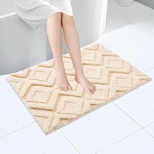 Non Slip Ultra Soft Bath Mat 43x24 Quick Dry Absorbent Microfiber Rug Navy