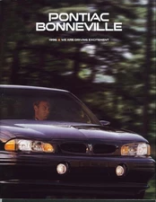 Pontiac Bonneville 1996 sales brochure Olympic Sponsor