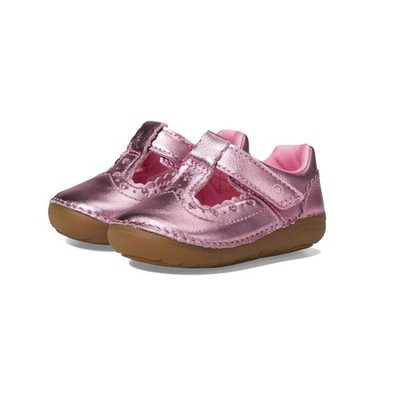 Stride Rite Girls Adira Flat Size 5 Pink Fuchsia Toddler Shoe Mary Jane NIB