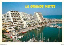 Postcard - 34 - La Grande Motte - Le Port - Les Pyramides - Buildings à a
