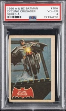 1966 A & BC BATMAN SER A #10A CYCLING CRUSADER PSA 4