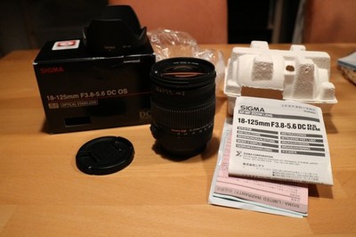 Sigma 18-125 3.8-5.6 DC OS für Sigma SA