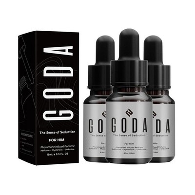 3PCS GODA Pheromones Cologne for Men Real Pheromones - Confidence and Presence 