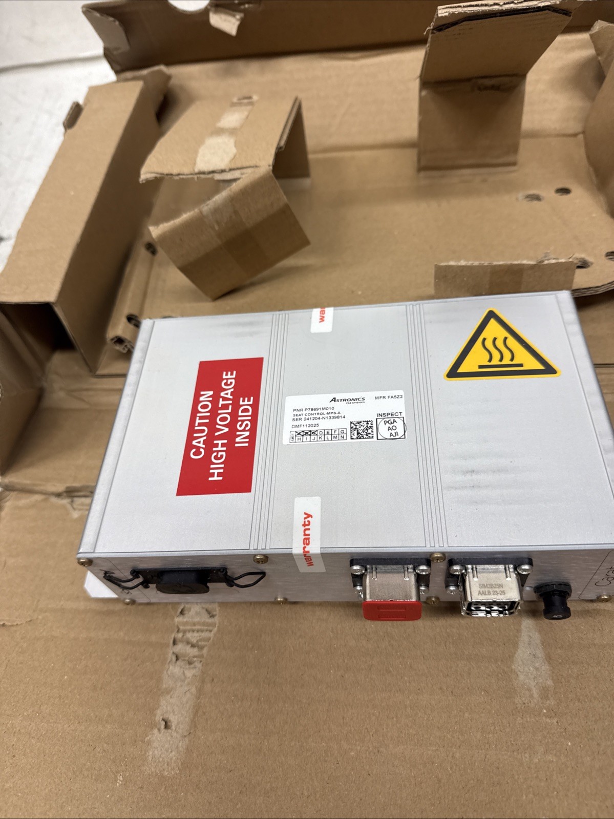 ASTRONICS SEAT POWER Control-MPS-A | eBay