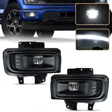 For Ford F150 STX XL XLT 2024-2025 LED Fog Light Switch Bezel Wire Bracket Kits