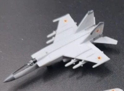 1/400 Resin Model Soviet Mig-25 Fighter ''foxbat'' Printed Model 2Pc Finished