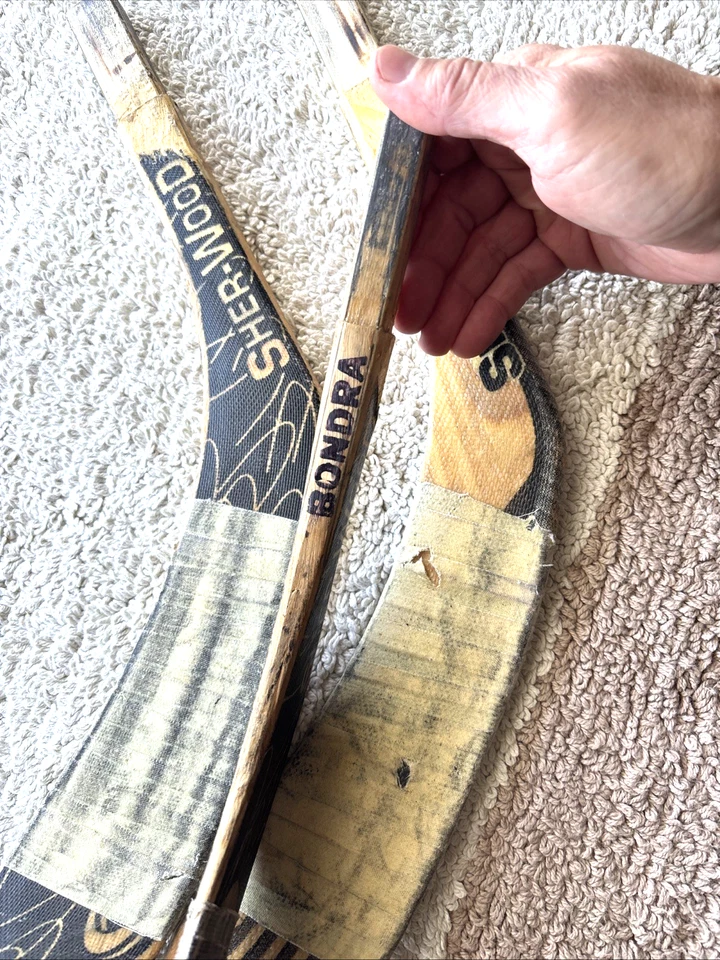 Three Sher-Wood Bondra Pattern Replacement Blades - Hockey Stick Blades - Image 3 of 3