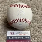 Christian Encarnacion-Strand Signed Minor League  Baseball JSA Authenticated Red