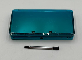 Nintendo 3DS Handheld Game Console ONLY CTR-001 4GB Aqua Blue With Stylus Fair