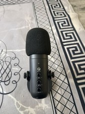Haomuren White USB Microphone for Gaming, Streaming, and Podcasting
