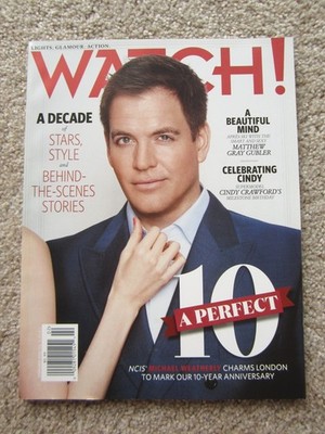 CBS Watch! Magazine Michael Weatherly NCIS February 2016