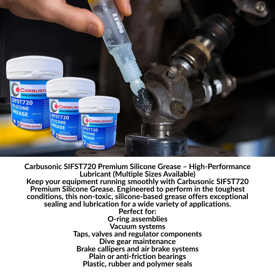 Pure Silicone grease, Universal lubrication, rubber, latex, dielectric, O rings - Image 3 of 4