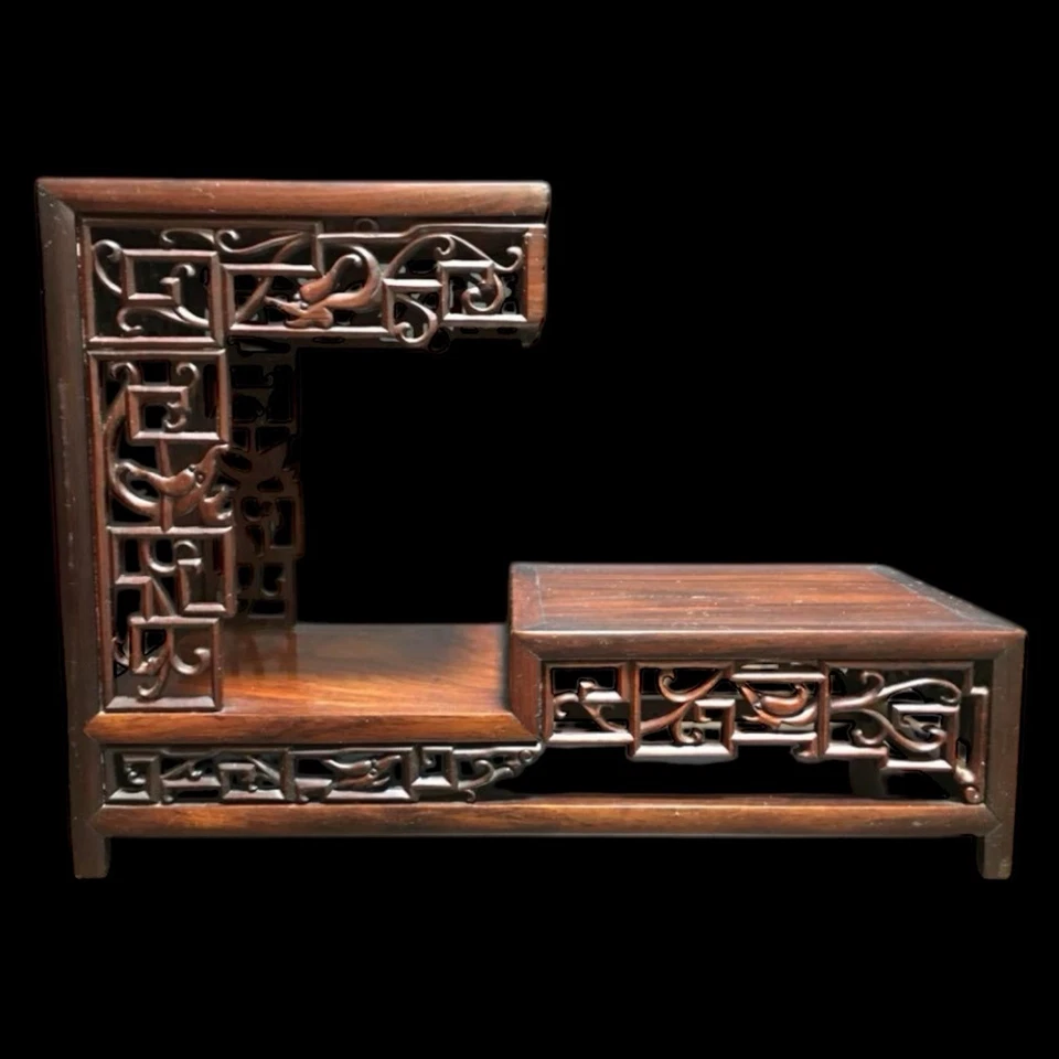 Mesa Bonsai Japonesa de Madera KADAI Soporte Ikebana H9.6 pulgadas W13.5 pulgadas D5.5 pulgadas Foto 2 de 4